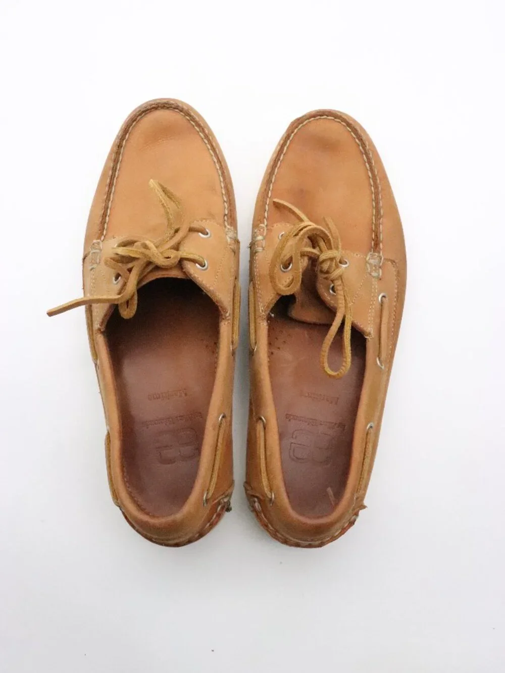 Allen Edmonds Maritime Boat Shoes Men's Size 10.5 D Brown Leather Moc Slip-On